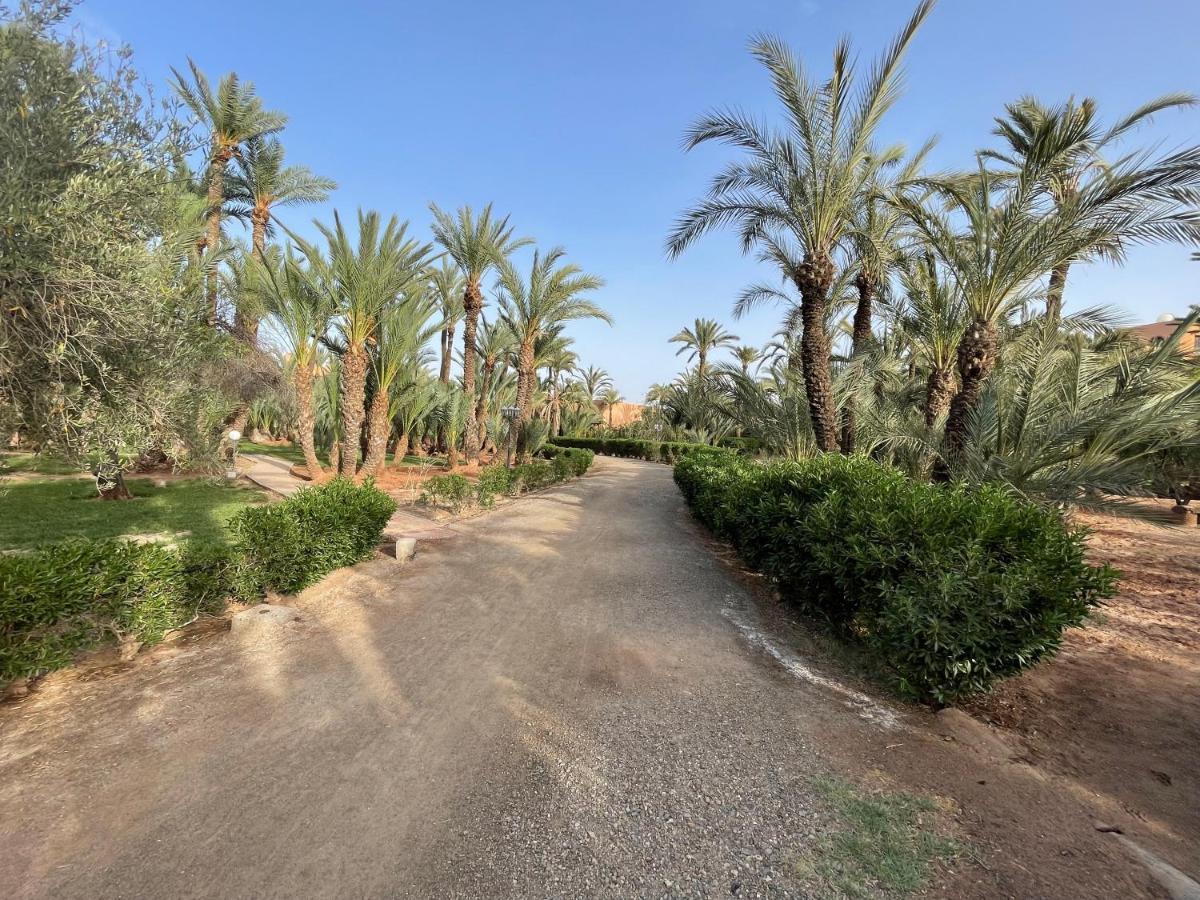 Fabuleux Appartement, Rez De Jardin Au Sein De La Palmeraie Marrakesh Extérieur photo