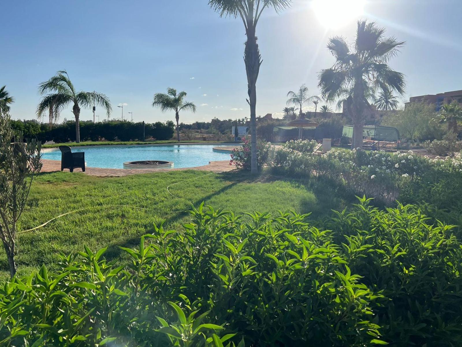 Fabuleux Appartement, Rez De Jardin Au Sein De La Palmeraie Marrakesh Extérieur photo